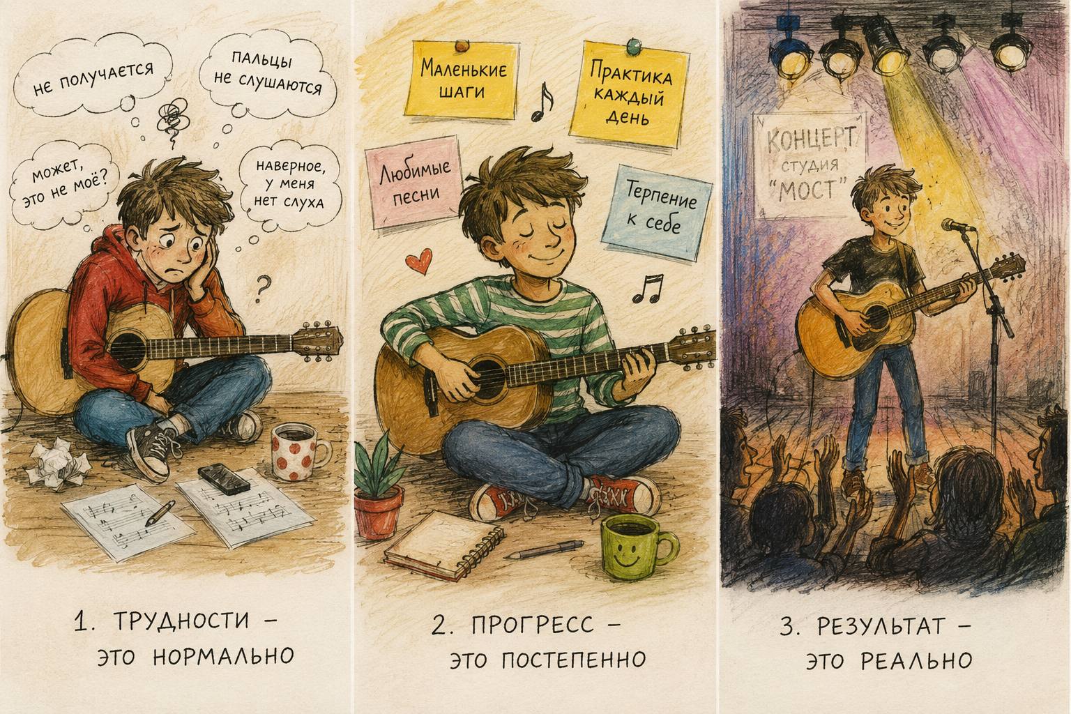 Можно ли научиться играть на гитаре самостоятельно?